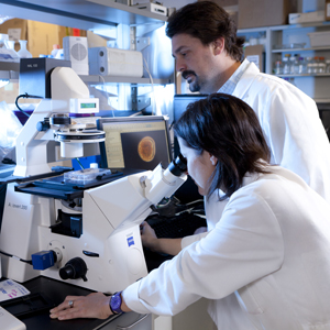 Drs Chris Fraker and Alice Tomei